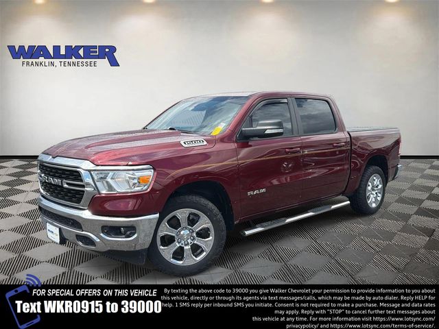 2022 RAM 1500 Big Horn Crew Cab 4WD