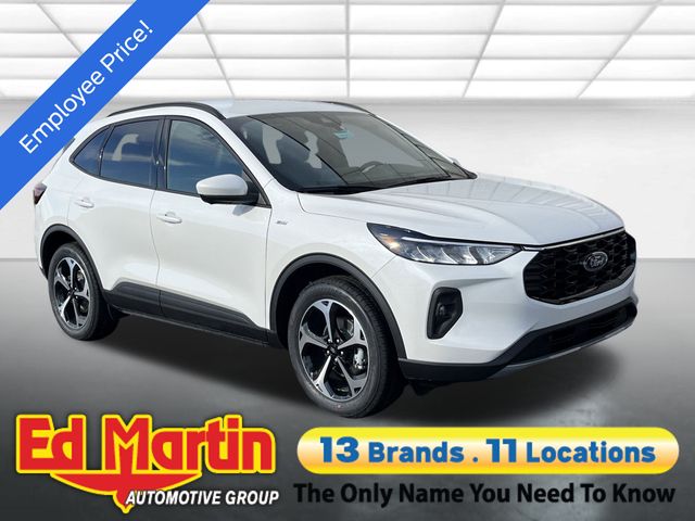 White Metallic 2026 Ford Escape Hybrid ST-Line Select AWD SUV / Crossover All-Wheel Drive Continuously Variable Transmission