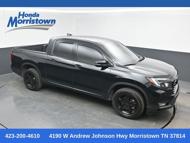 Crystal Black Pearl 2023 Honda Ridgeline Pickup Truck All-Wheel Drive 9-Speed Automatic