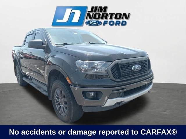 Shadow Black 2021 Ford Ranger Pickup Truck Four-Wheel Drive Automatic