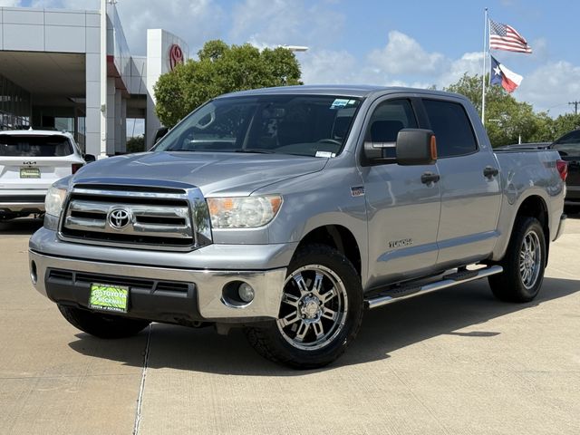 Silver Sky Metallic 2013 Toyota Tundra Pickup Truck 4X2 6-Speed Automatic Overdrive