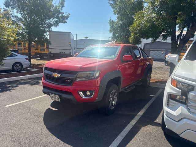 Red Hot 2015 Chevrolet Colorado Pickup Truck Four-Wheel Drive 6-Speed Automatic