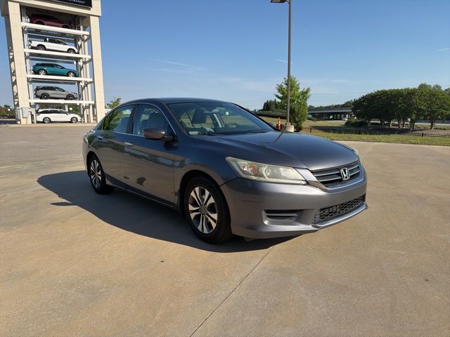 Gray (Modern Steel Metallic) 2013 Honda Accord LX Sedan Front-Wheel Drive Continuously Variable Transmission