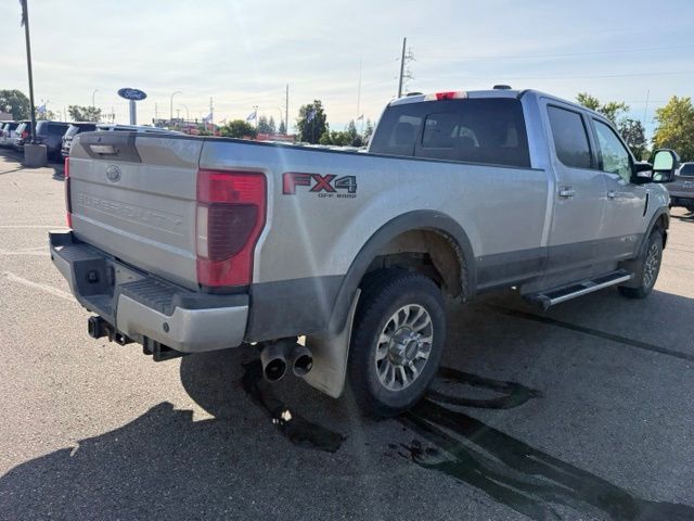 2020 Iconic Silver Metallic Ford Super Duty F-350 SRW Lariat 4X4 Truck