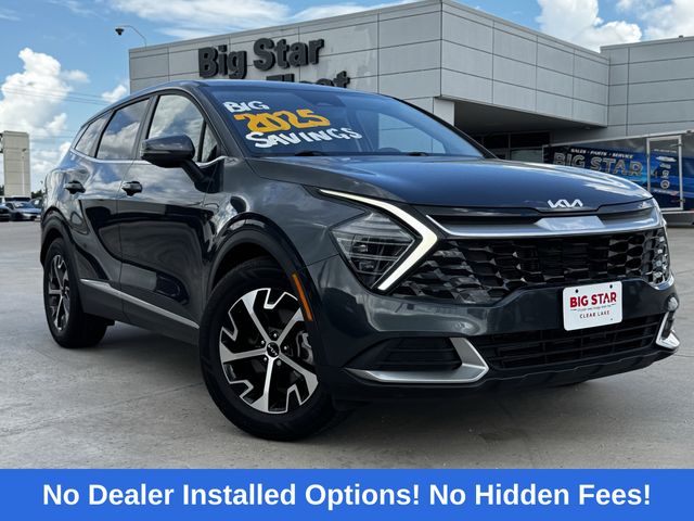 2025 Kia Sportage EX Gray at Texan Dodge Chrysler Jeep Ram