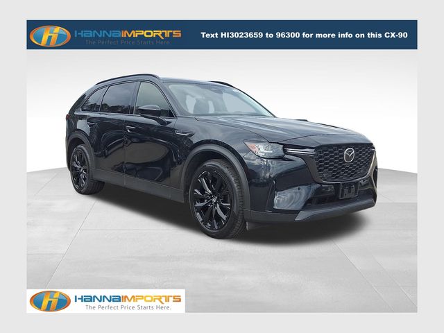 Jet Black Mica 2025 Mazda CX-90 3.3 Turbo Premium Sport AWD SUV / Crossover All-Wheel Drive 8-Speed Automatic