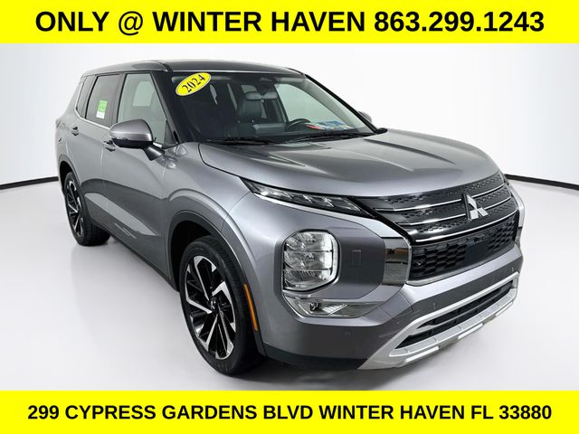 Graphite Gray 2024 Mitsubishi Outlander SUV / Crossover All-Wheel Drive Continuously Variable Transmission