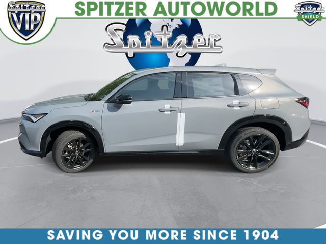 2026 Acura ADX A-Spec Advance Package Gray at Spitzer Acura