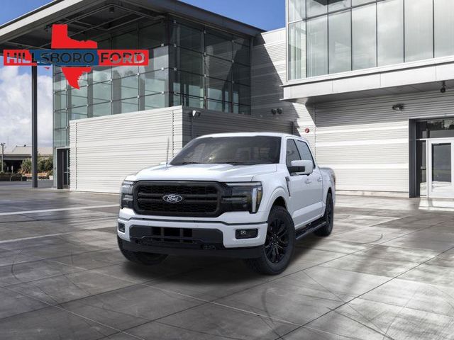 2025 Space White Metallic Ford F-150 Lariat 4X4 Truck