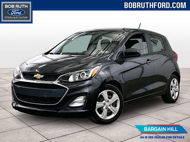 Nightfall Gray Metallic 2022 Chevrolet Spark Hatchback Front-Wheel Drive Continuously Variable Transmission