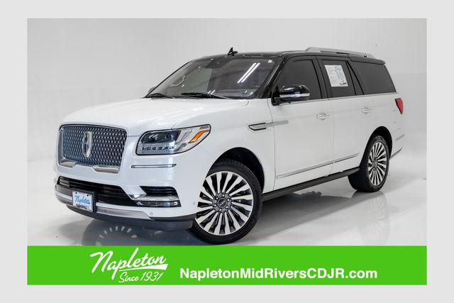 White 2020 Lincoln Navigator SUV / Crossover Four-Wheel Drive Automatic