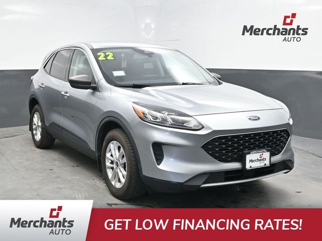 Silver Metallic 2022 Ford Escape SUV / Crossover All-Wheel Drive 8-Speed Automatic