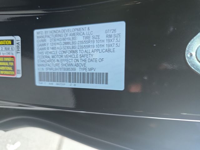 New 2026 Honda Odyssey Van
