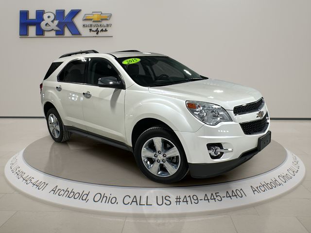 White Diamond Clearcoat 2015 Chevrolet Equinox SUV / Crossover Front-Wheel Drive 6-Speed Automatic Overdrive