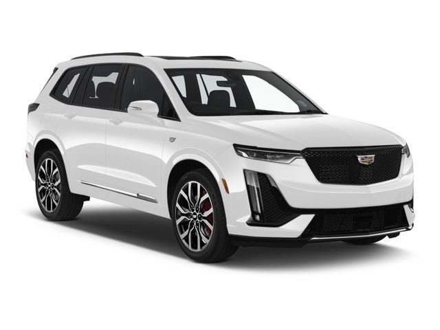 White 2024 Cadillac XT6 SUV / Crossover Four-Wheel Drive 9-Speed Automatic