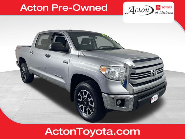 Silver Sky Metallic 2016 Toyota Tundra Pickup Truck Four-Wheel Drive 6-Speed Automatic Overdrive