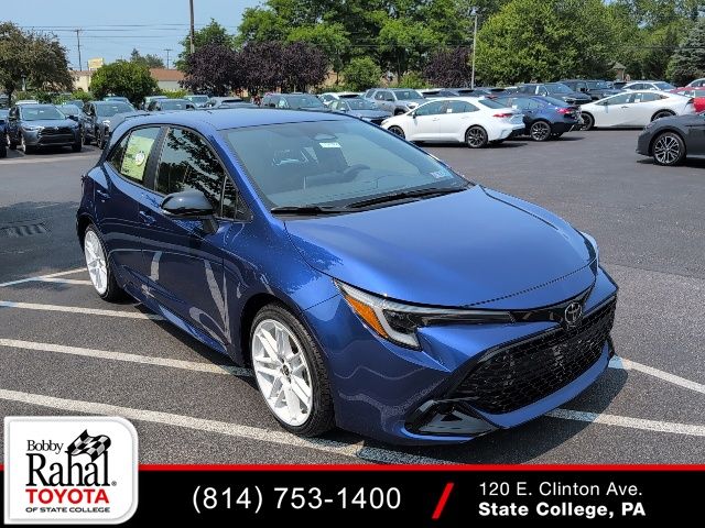 Blue 2026 Toyota Corolla Hatchback Hatchback Front-Wheel Drive Continuously Variable Transmission