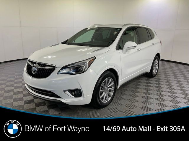 Summit White 2020 Buick Envision SUV / Crossover Front-Wheel Drive 6-Speed Automatic