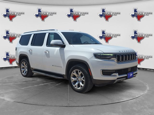 Bright White Clearcoat 2022 Jeep Wagoneer SUV / Crossover Four-Wheel Drive 8-Speed Automatic