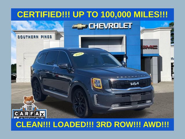 Gravity Gray 2022 Kia Telluride SUV / Crossover All-Wheel Drive 8-Speed Automatic