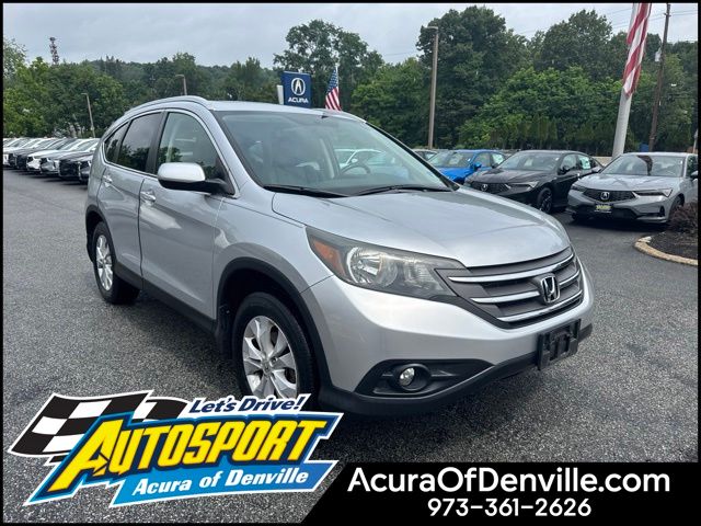 2014 Honda CR-V EX-L - Alabaster Silver Metallic exterior view 1