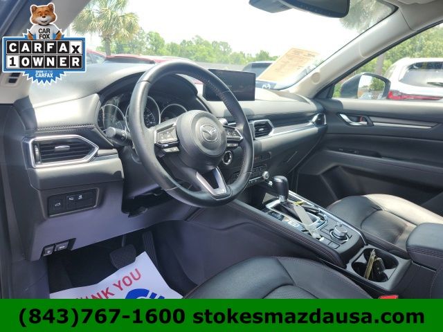 2022 Mazda CX-5 2.5 S Carbon Edition Gray at Stokes Mazda