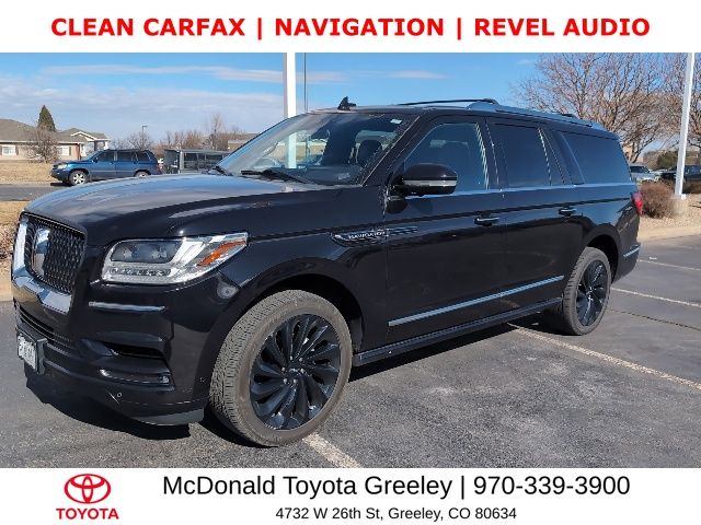 Black 2021 Lincoln Navigator L Reserve 4WD SUV / Crossover Four-Wheel Drive Automatic