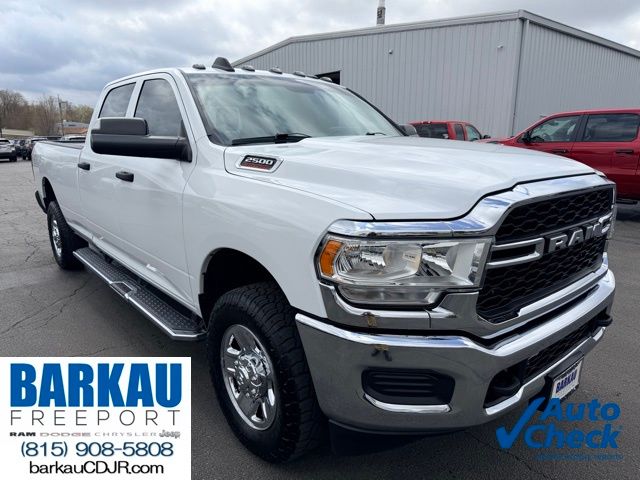 Bright White Clearcoat 2019 RAM 2500 Tradesman Crew Cab LB 4WD Pickup Truck Four-Wheel Drive 8-Speed Automatic