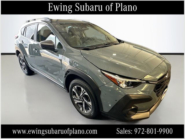Offshore Blue Metallic 2024 Subaru Crosstrek Premium AWD SUV / Crossover All-Wheel Drive Continuously Variable Transmission