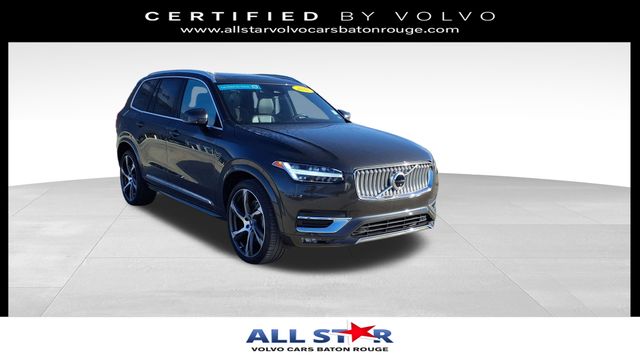 Platinum Gray Metallic 2023 Volvo XC90 B6 Ultimate Bright Theme 7-Passenger AWD SUV / Crossover All-Wheel Drive Automatic