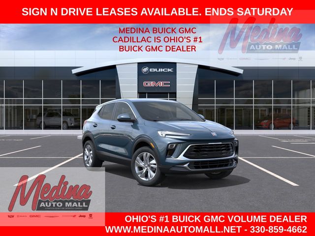 Ocean Blue Metallic 2026 Buick Encore GX SUV / Crossover Front-Wheel Drive Continuously Variable Transmission