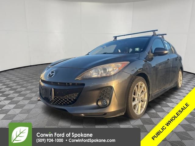 Gray (Graphite Mica) 2012 Mazda MAZDA3 s Touring Hatchback Hatchback Front-Wheel Drive 5-Speed Automatic