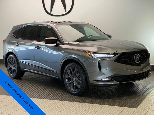 Liquid Carbon Metallic 2024 Acura MDX SUV / Crossover All-Wheel Drive Automatic