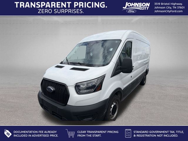 Oxford White 2024 Ford Transit Cargo Van Rear-Wheel Drive