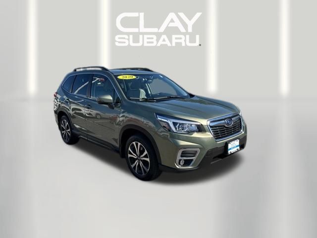 Jasper Green Metallic 2020 Subaru Forester 2.5i Limited AWD SUV / Crossover All-Wheel Drive Continuously Variable Transmission