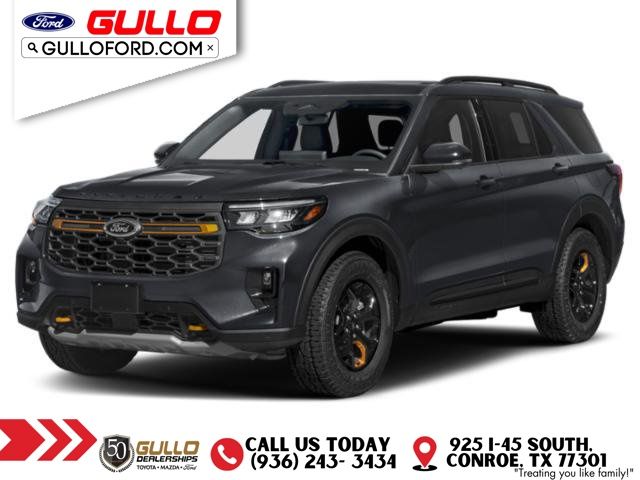 Agate Black Metallic 2027 Ford Explorer SUV / Crossover All-Wheel Drive Automatic