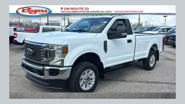 Oxford White 2022 Ford F-250 Super Duty XL LB 4WD Pickup Truck Four-Wheel Drive 6-Speed Automatic