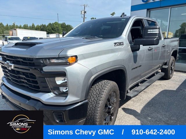 Sterling Gray Metallic 2025 Chevrolet Silverado 2500HD Pickup Truck Four-Wheel Drive Automatic