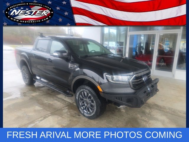 Shadow Black 2020 Ford Ranger Lariat SuperCrew 4WD Pickup Truck Four-Wheel Drive Automatic