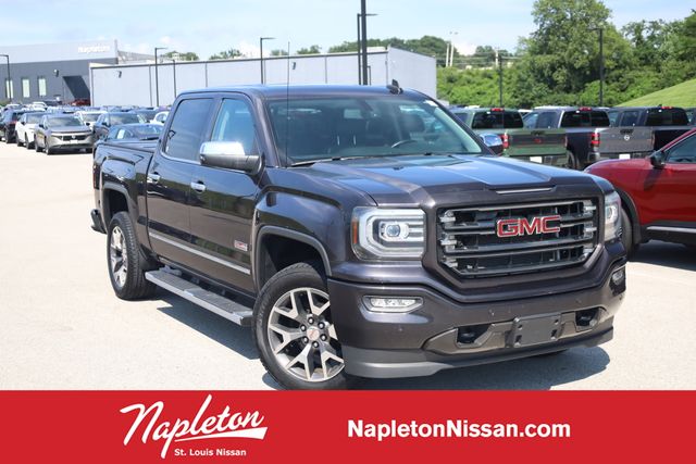 Gray (Iridium Metallic) 2016 GMC Sierra 1500 Pickup Truck Four-Wheel Drive 8-Speed Automatic Overdrive