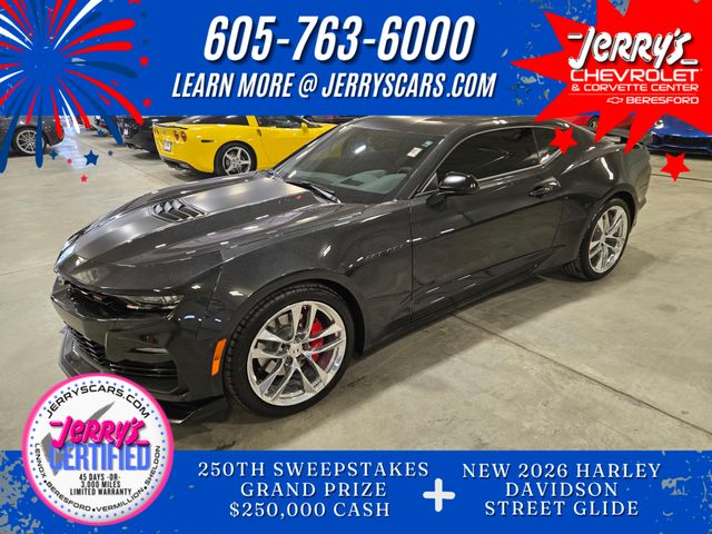 Panther Black Metallic Tintcoat 2024 Chevrolet Camaro 2SS Coupe RWD Coupe Rear-Wheel Drive 6-Speed Manual