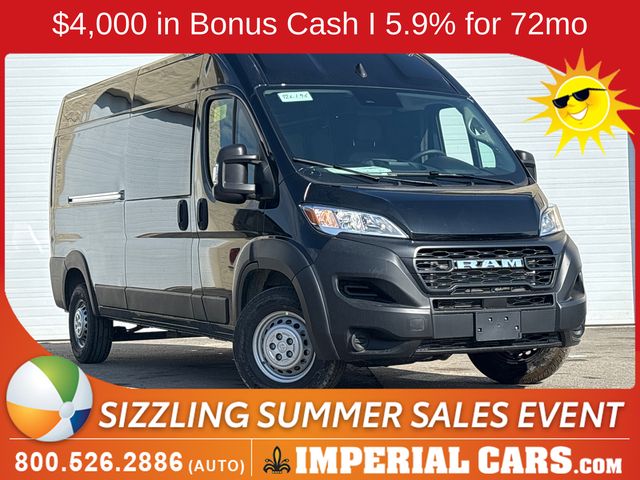 Black Clearcoat 2026 RAM ProMaster Van  9-Speed Automatic