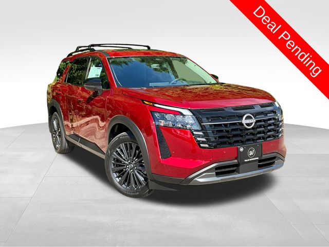 Red (Scarlet Ember Tintcoat) 2026 Nissan Pathfinder SUV / Crossover All-Wheel Drive 9-Speed Automatic