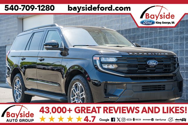 Agate Black Metallic 2025 Ford Expedition Active 4WD SUV / Crossover Four-Wheel Drive Automatic