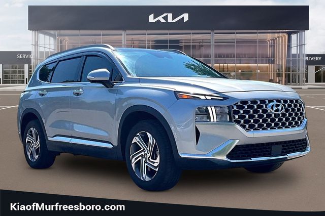 Shimmering Silver Pearl 2023 Hyundai Santa Fe SUV / Crossover Front-Wheel Drive 8-Speed Automatic