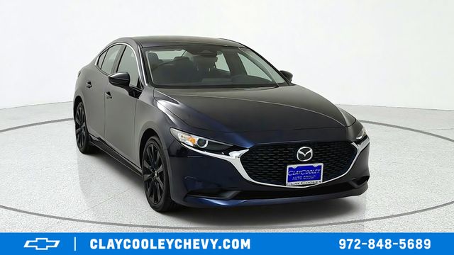 Deep Crystal Blue Mica 2025 Mazda MAZDA3 Sedan Front-Wheel Drive 6-Speed Automatic