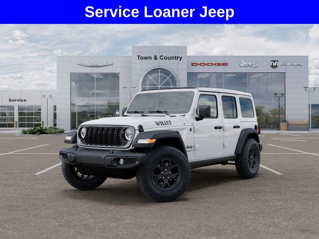 Bright White Clearcoat 2026 Jeep Wrangler SUV / Crossover Four-Wheel Drive 8-Speed Automatic