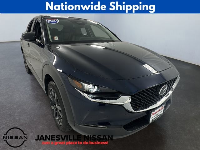 Deep Crystal Blue Mica 2024 Mazda CX-30 2.5 S Select Sport AWD SUV / Crossover All-Wheel Drive 6-Speed Automatic