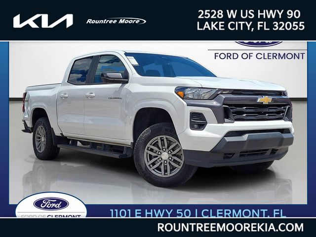 Summit White 2023 Chevrolet Colorado Pickup Truck Four-Wheel Drive 8-Speed Automatic