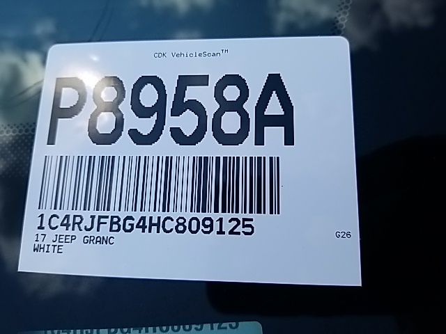 Used 2017 Jeep Grand Cherokee SUV